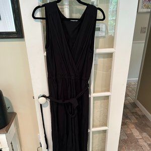 Cropped Sleeveless Jumpsuit